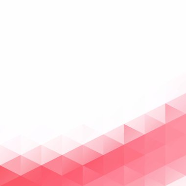 Kırmızı kılavuz Mozaik arka plan, yaratıcı tasarım şablonları