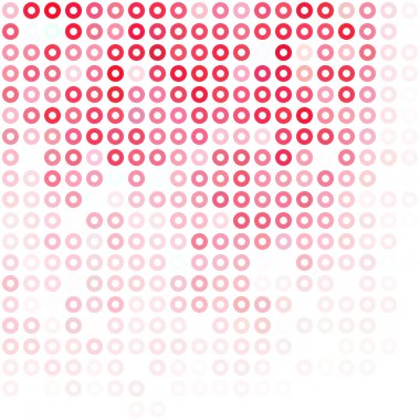 Kırmızı Donuts arka plan, yaratıcı tasarım şablonları