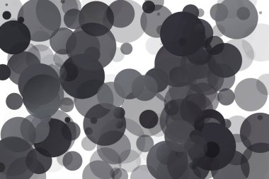 Kabarcıklar benzersiz siyah parlak vektör arka plan