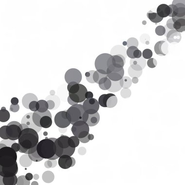 Kabarcıklar benzersiz siyah parlak vektör arka plan