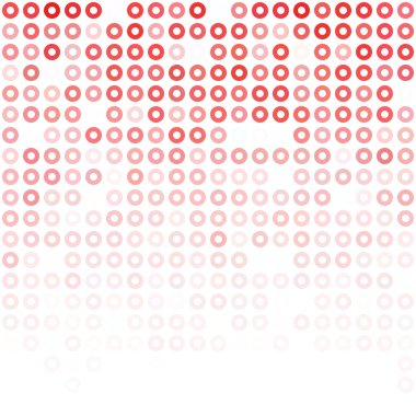 Kırmızı Donuts arka plan, yaratıcı tasarım şablonları