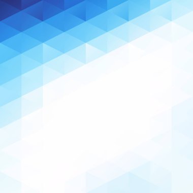 Mavi Izgara Mozaik Arkaplan, Yaratıcı Tasarım Şablonları