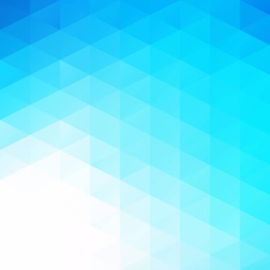 Mavi Izgara Mozaik Arkaplan, Yaratıcı Tasarım Şablonları