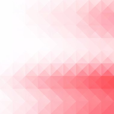 Kırmızı kılavuz Mozaik arka plan, yaratıcı tasarım şablonları