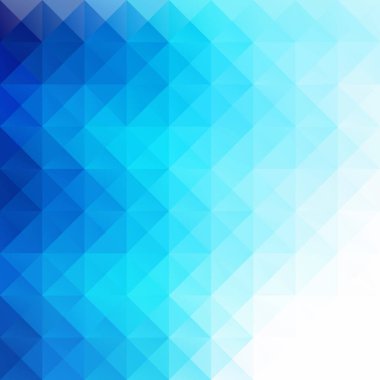 Mavi Izgara Mozaik Arkaplan, Yaratıcı Tasarım Şablonları