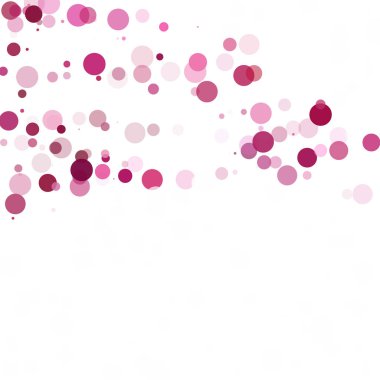 Kabarcıklar daire noktalar benzersiz mor parlak vektör arka plan