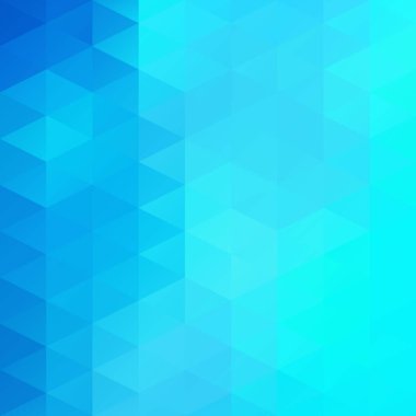 Mavi Izgara Mozaik Arkaplan, Yaratıcı Tasarım Şablonları