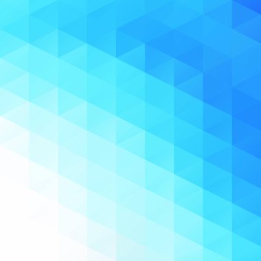 Mavi Izgara Mozaik Arkaplan, Yaratıcı Tasarım Şablonları