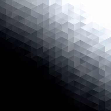 Siyah kılavuz Mozaik arka plan, yaratıcı tasarım şablonları