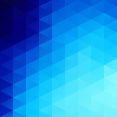 Mavi Izgara Mozaik Arkaplan, Yaratıcı Tasarım Şablonları