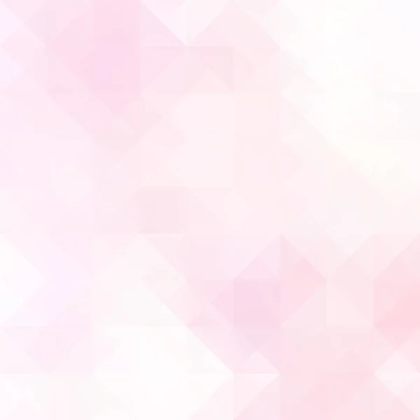 ピンクグリッドモザイク背景 クリエイティブデザインテンプレート — ストックベクタ
