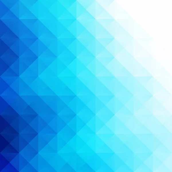 Blauer Grid Mosaik Hintergrund Kreative Design Vorlagen — Stockvektor