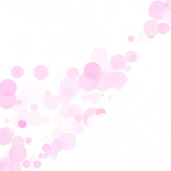 Bubbles Unique Purple Bright Vector Background — Stock Vector