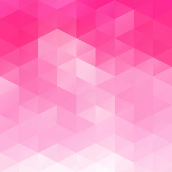 Фон Мозаики Pink Grid Шаблоны Креативного Дизайна — стоковый вектор