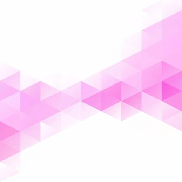 Růžová Mřížka Mozaika Pozadí Creative Design Šablony — Stockový vektor