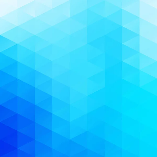 Blue Grid Mosaic Background Creative Design Template — 스톡 벡터