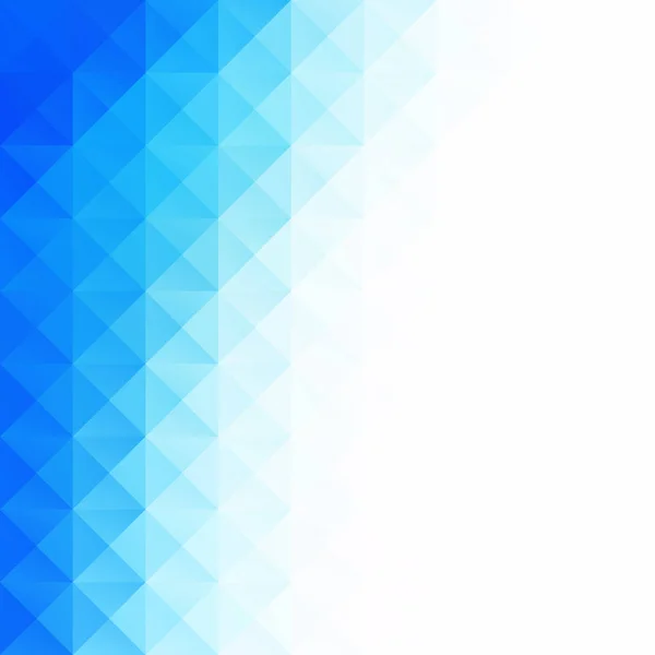 Blue Grid Mosaic Background Creative Design Template — 스톡 벡터