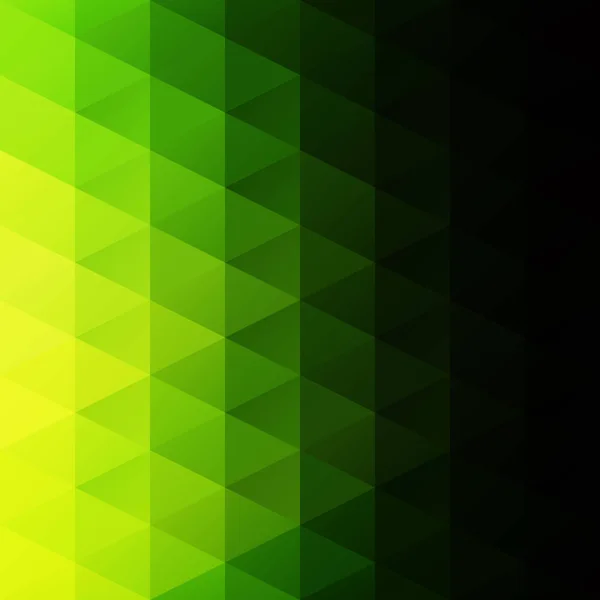 Grüner Grid Mosaik Hintergrund Kreative Design Vorlagen — Stockvektor