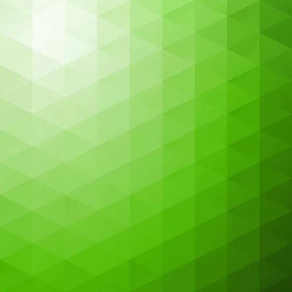 Zöld Rács Mozaik Háttér Kreatív Tervezési Sablonok — Stock Vector