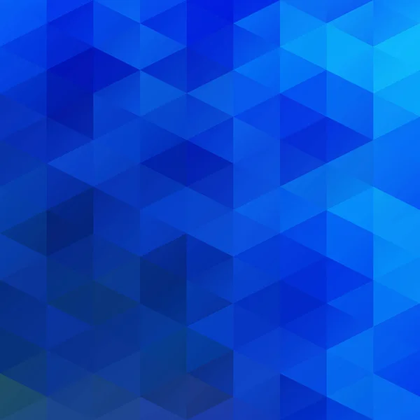 Blauer Grid Mosaik Hintergrund Kreative Design Vorlagen — Stockvektor