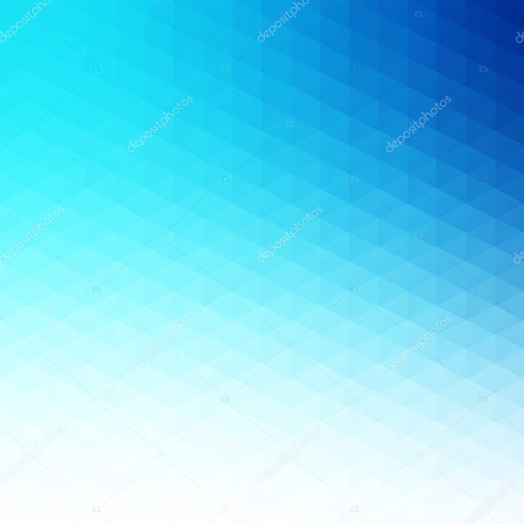 Blue Grid Mosaic Background, Creative Design Templates