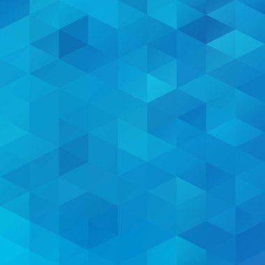 Mavi Izgara Mozaik Arkaplan, Yaratıcı Tasarım Şablonları