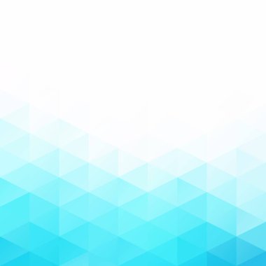 Mavi Izgara Mozaik Arkaplan, Yaratıcı Tasarım Şablonları