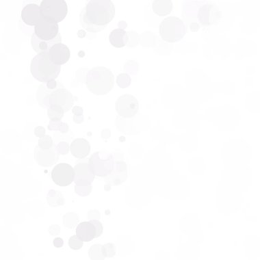 Kabarcıklar benzersiz gri beyaz parlak vektör arka plan