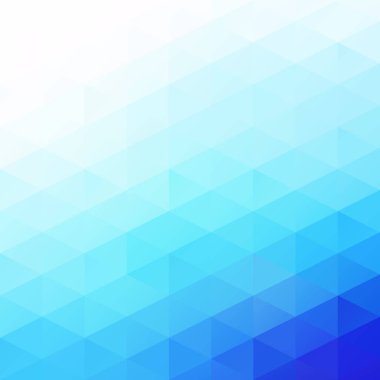 Mavi Izgara Mozaik Arkaplan, Yaratıcı Tasarım Şablonları