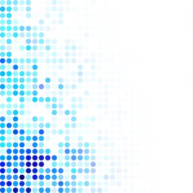 Mavi rastgele noktalar arka plan, yaratıcı tasarım şablonları