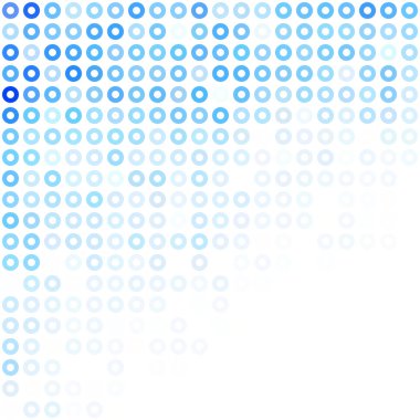 Mavi çörek arka plan, yaratıcı tasarım şablonları