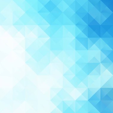 Mavi Izgara Mozaik Arkaplan, Yaratıcı Tasarım Şablonları