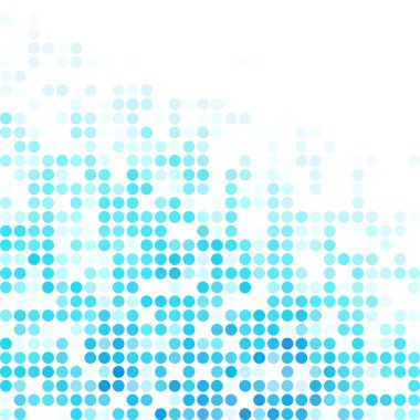 Mavi rastgele noktalar arka plan, yaratıcı tasarım şablonları