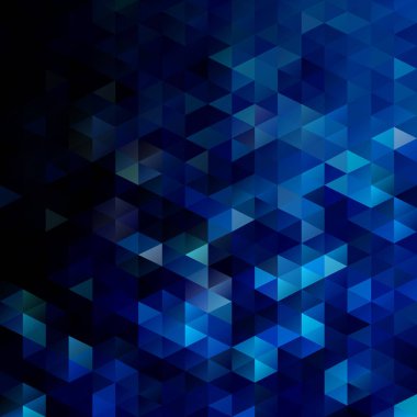 Mavi Izgara Mozaik Arkaplan, Yaratıcı Tasarım Şablonları