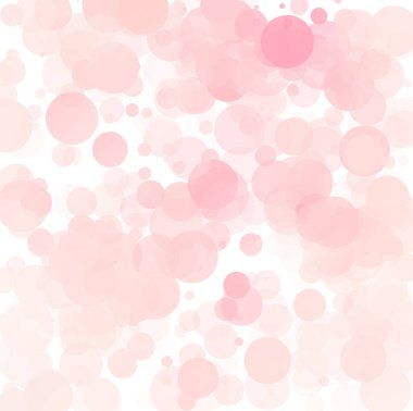 Kabarcıklar benzersiz pembe parlak vektör arka plan