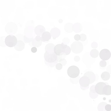 Kabarcıklar benzersiz gri beyaz parlak vektör arka plan