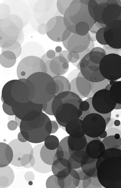 Kabarcıklar benzersiz siyah parlak vektör arka plan