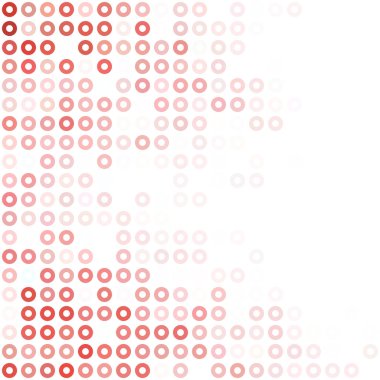 Kırmızı Donuts arka plan, yaratıcı tasarım şablonları