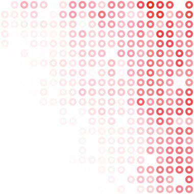 Kırmızı Donuts arka plan, yaratıcı tasarım şablonları