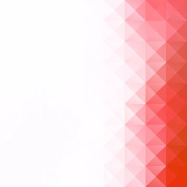 Kırmızı kılavuz Mozaik arka plan, yaratıcı tasarım şablonları