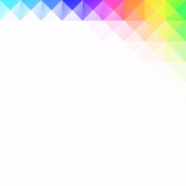 Renkli Izgara Mozaik Arkaplanı, Yaratıcı Tasarım Şablonları