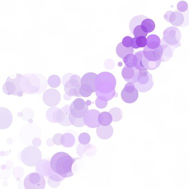 Kabarcıklar benzersiz mor parlak vektör arka plan