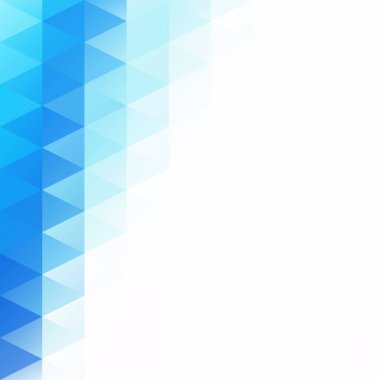 Mavi Izgara Mozaik Arkaplan, Yaratıcı Tasarım Şablonları