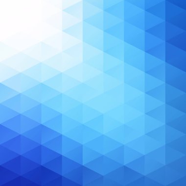 Mavi Izgara Mozaik Arkaplan, Yaratıcı Tasarım Şablonları