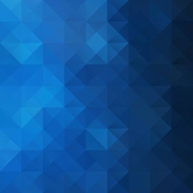 Mavi Izgara Mozaik Arkaplan, Yaratıcı Tasarım Şablonları