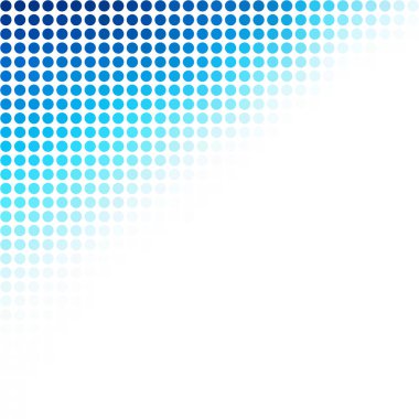 Mavi noktalar arka plan, yaratıcı tasarım şablonları