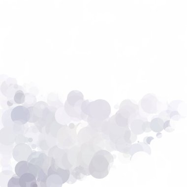 Kabarcıklar benzersiz gri beyaz parlak vektör arka plan