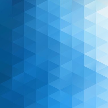 Mavi Izgara Mozaik Arkaplan, Yaratıcı Tasarım Şablonları