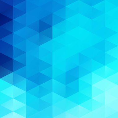 Mavi Izgara Mozaik Arkaplan, Yaratıcı Tasarım Şablonları