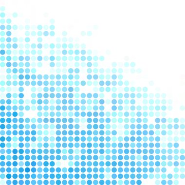 Mavi rastgele noktalar arka plan, yaratıcı tasarım şablonları